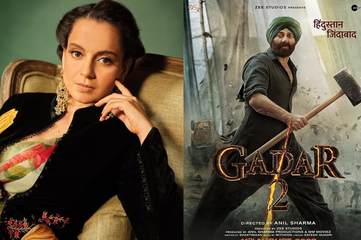 Gadar 2: कंगना रनौत ने 'गदर 2' की सफलता पर तोड़ी चुप्पी, कहा- सनी देओल जैसे लोग दौड़ में नहीं...