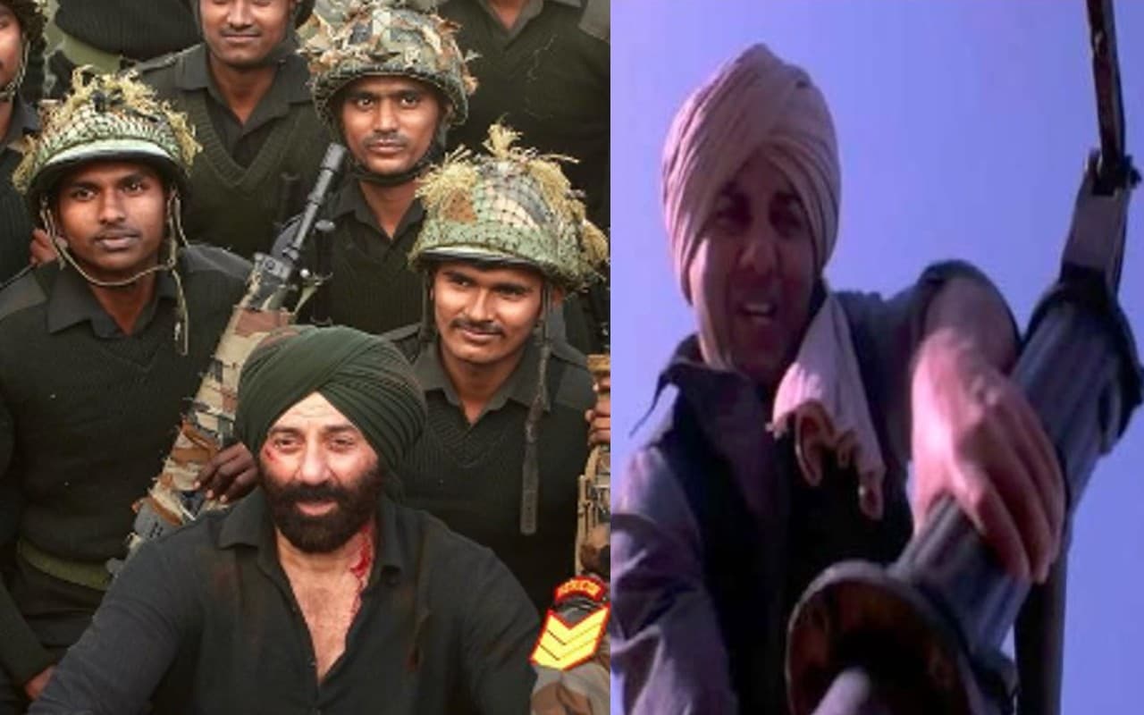 Gadar 2: सनी देओल का तारा सिंह वाला लुक आया सामने, आर्मी के जवानों के साथ दिखे, फैंस बोले- हिंदुस्तान...