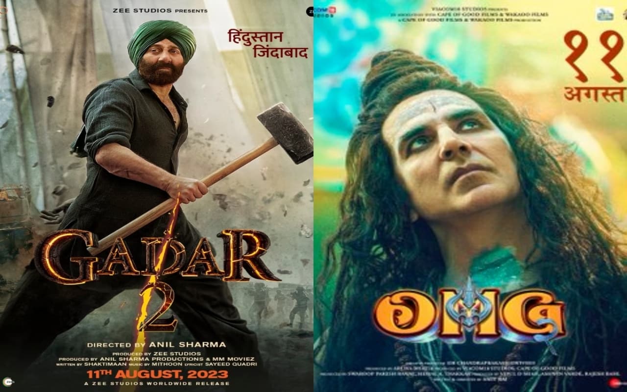 GADAR 2 Vs OMG 2 : सोशल मीडिया में मीम्स की भरमार, सनी देओल और अक्षय कुमार की फिल्म पर फैंस ने ऐसे किया रिएक्ट