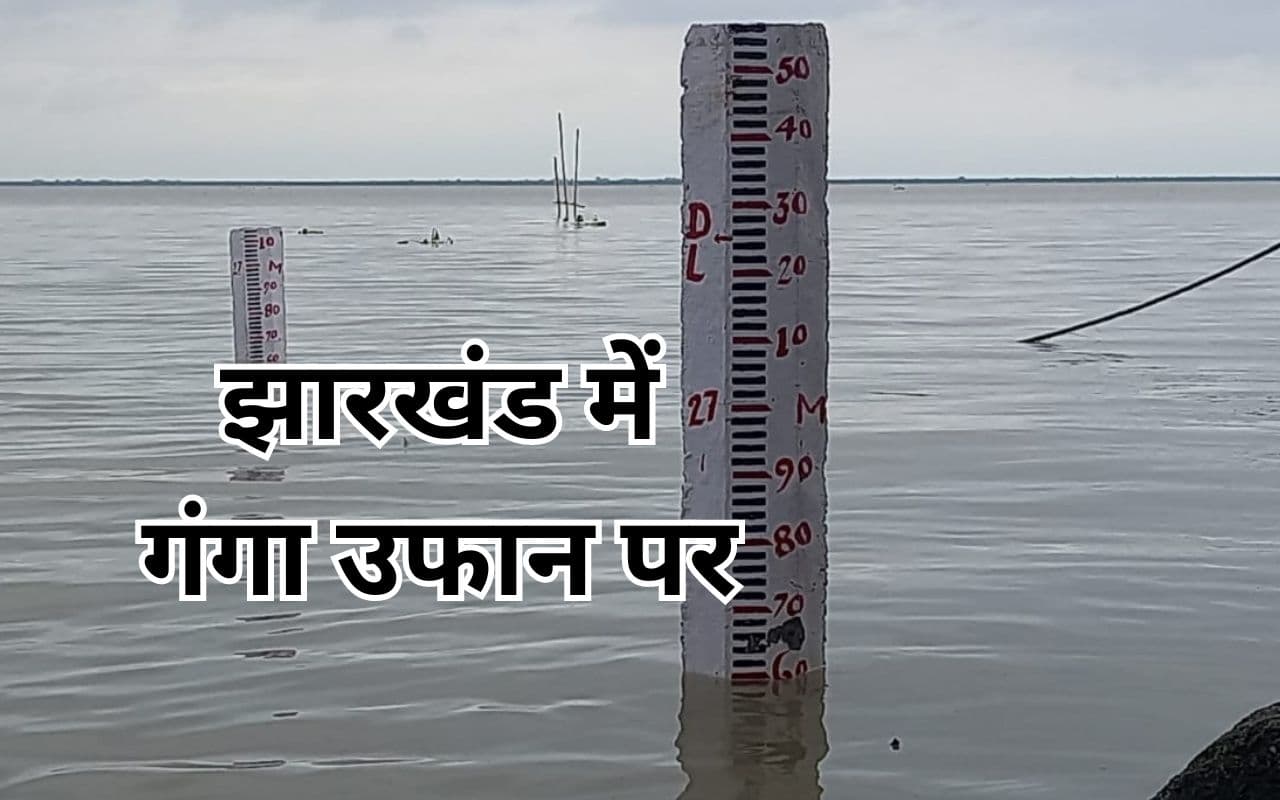 बिहार, उत्तर प्रदेश में बारिश से साहिबगंज में उफनायी गंगा, 56 सेमी बढ़ा जलस्तर, निचले इलाकों में फैला पानी