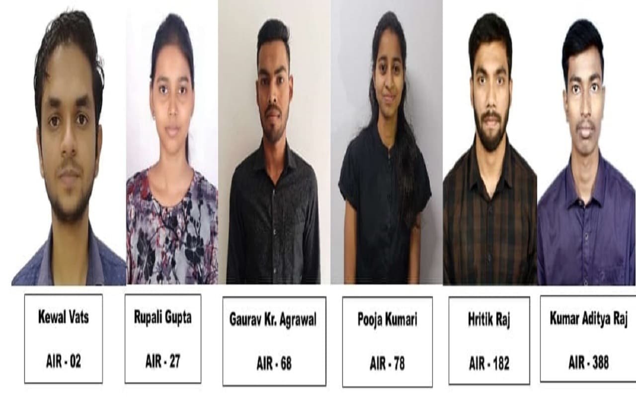 GATE Result 2023: बिरसा कृषि विश्वविद्यालय के 6 छात्रों को मिली सफलता, केवल वत्स बने सेकेंड टॉपर