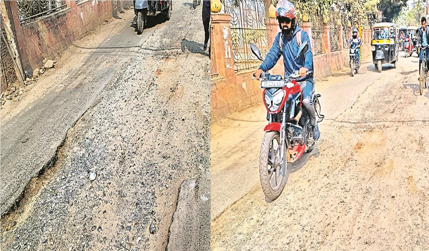 गया की सुंदरता पर धब्बा: पाइपलाइन बिछाने के दौरान की गयी खुदाई, पर नहीं करायी गयी मरम्मत