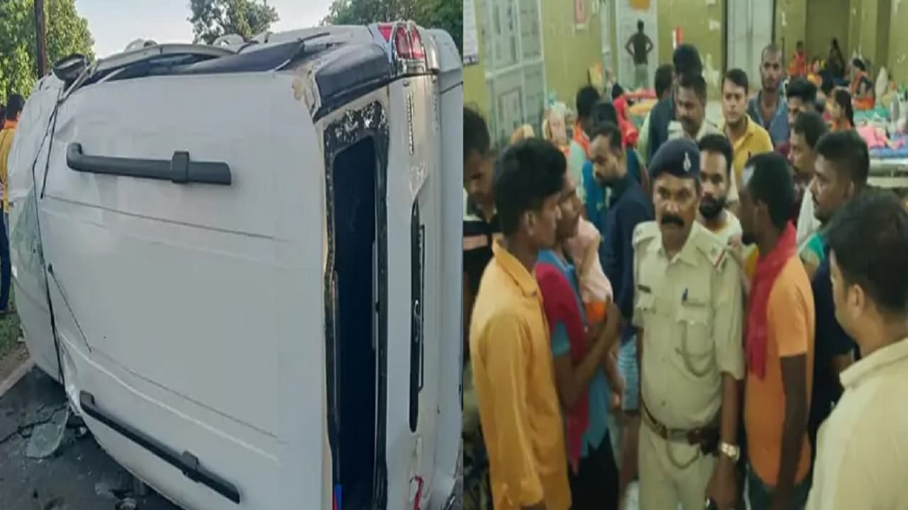 बिहार: गया में अनियंत्रित होकर पलटी स्कॉर्पियो, बच्चा व महिला समेत 3 लोगों की मौत, चालक की हालत गंभीर