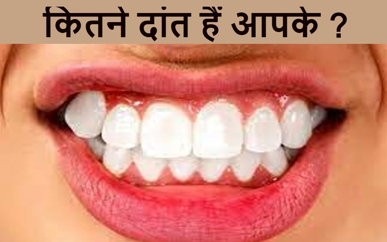 32 दांत वाले होते हैं भाग्यशाली, जानें 28, 29, 30 और 31 दांत वाले लोगों की खासियत