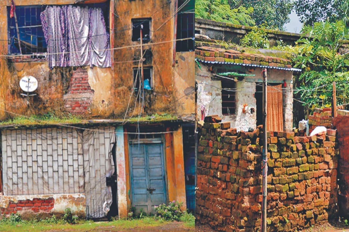 धनबाद के पुलिसकर्मी जर्जर भवन में रहने को विवश