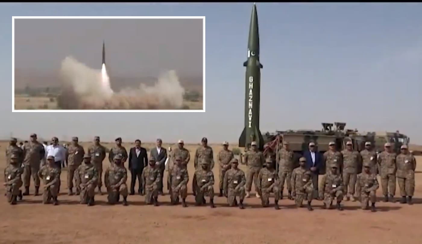Pakistan Army Test Ghaznavi Missile: भारत के ‘निर्भय’ के जवाब में पाकिस्तान ने दागा बैलिस्टिक मिसाइल ‘गजनवी’ Pakistan Army Test Ghaznavi Missile: भारत के ‘निर्भय’ के जवाब में पाकिस्तान ने दागा बैलिस्टिक मिसाइल ‘गजनवी’