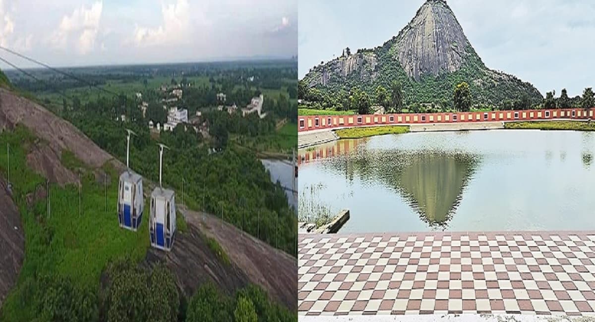 सीएम नीतीश कुमार ने मंदार पर्वत पर रोपवे का किया उद्घाटन, जानें समुद्र मंथन और सीता वनवास से जुड़ी मान्यता