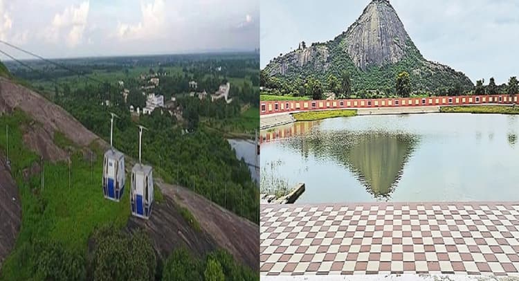 सीएम नीतीश कुमार ने मंदार पर्वत पर रोपवे का किया उद्घाटन, जानें समुद्र मंथन और सीता वनवास से जुड़ी मान्यता