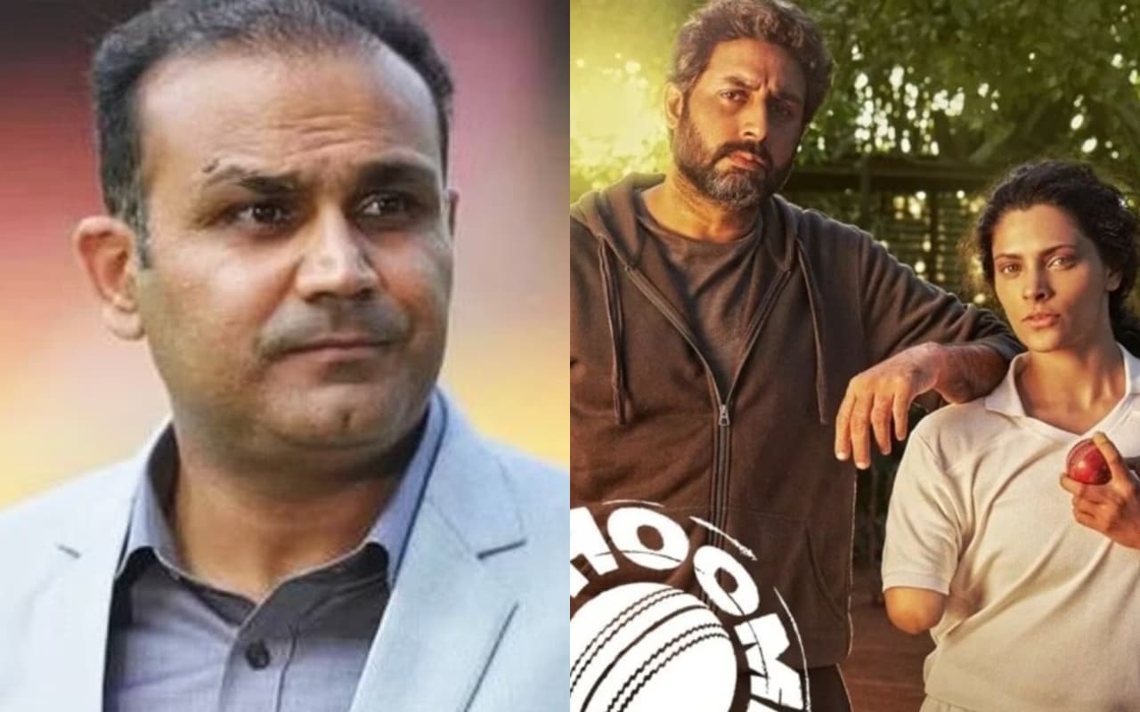 Ghoomer Review: अभिषेक बच्चन की ‘घूमर’ की तारीफ करते नहीं थक रहे वीरेंद्र सहवाग, कहा- ढेर सारे आंसू लेके…