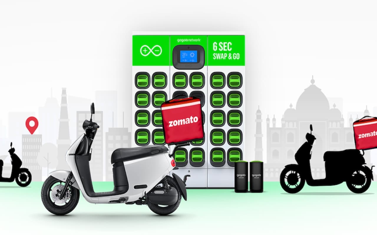 Gogoro की बैटरी पर दौड़ेगी Zomato फूड डिलीवरी सर्विस, Kotak करेगी फाइनांस