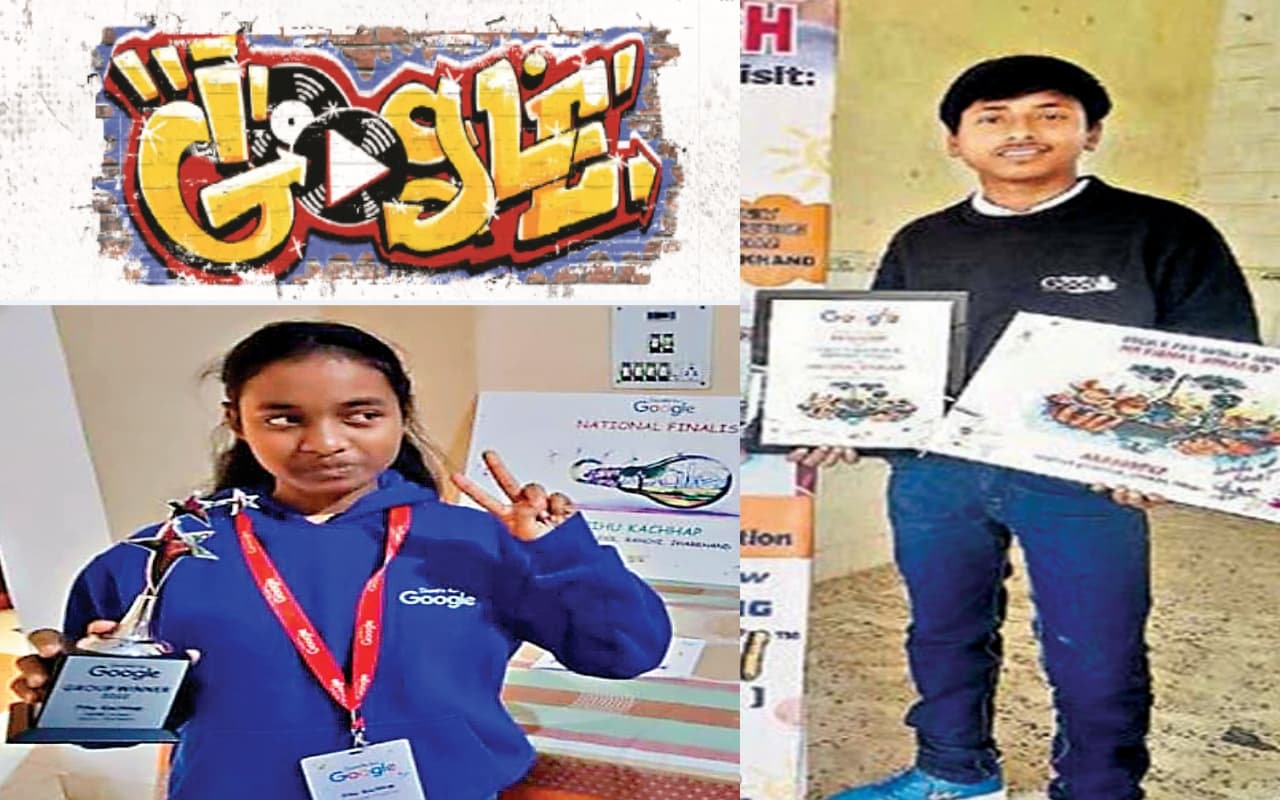 रांची के युवाओं और बच्चों में लोकप्रिय हो रहा डूडल आर्ट, अब तक दो आर्टिस्ट बन चुके हैं गूगल विनर