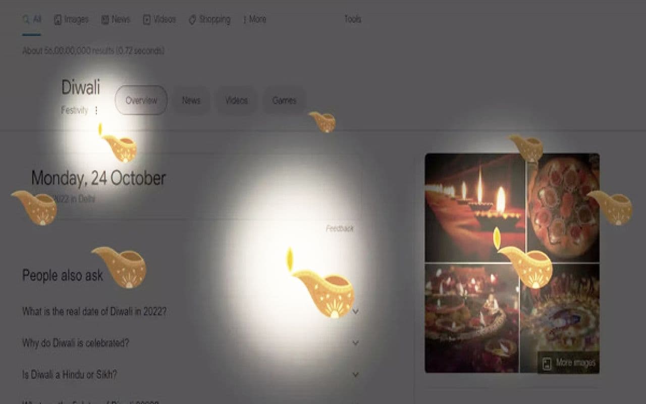 Google ने यूजर्स को दिया दिवाली सरप्राइज, बस एक शब्द से स्क्रीन हो जाएगी रौशन