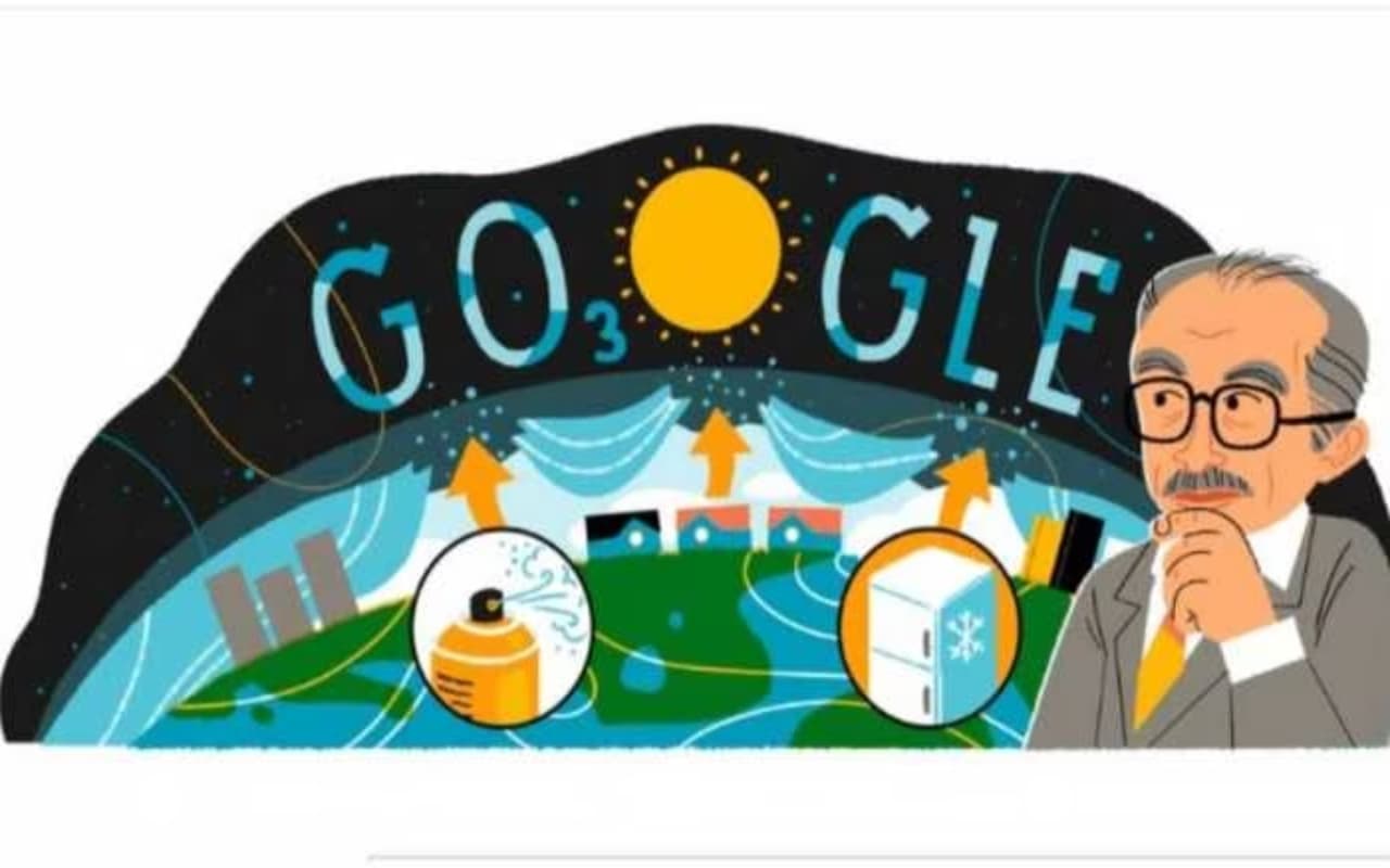 Google Doodle : जानिए नोबेल विजेता डॉ मारियो मोलिना को, जिन्होंने ढूंढ़ा था ओजाेन में छेद