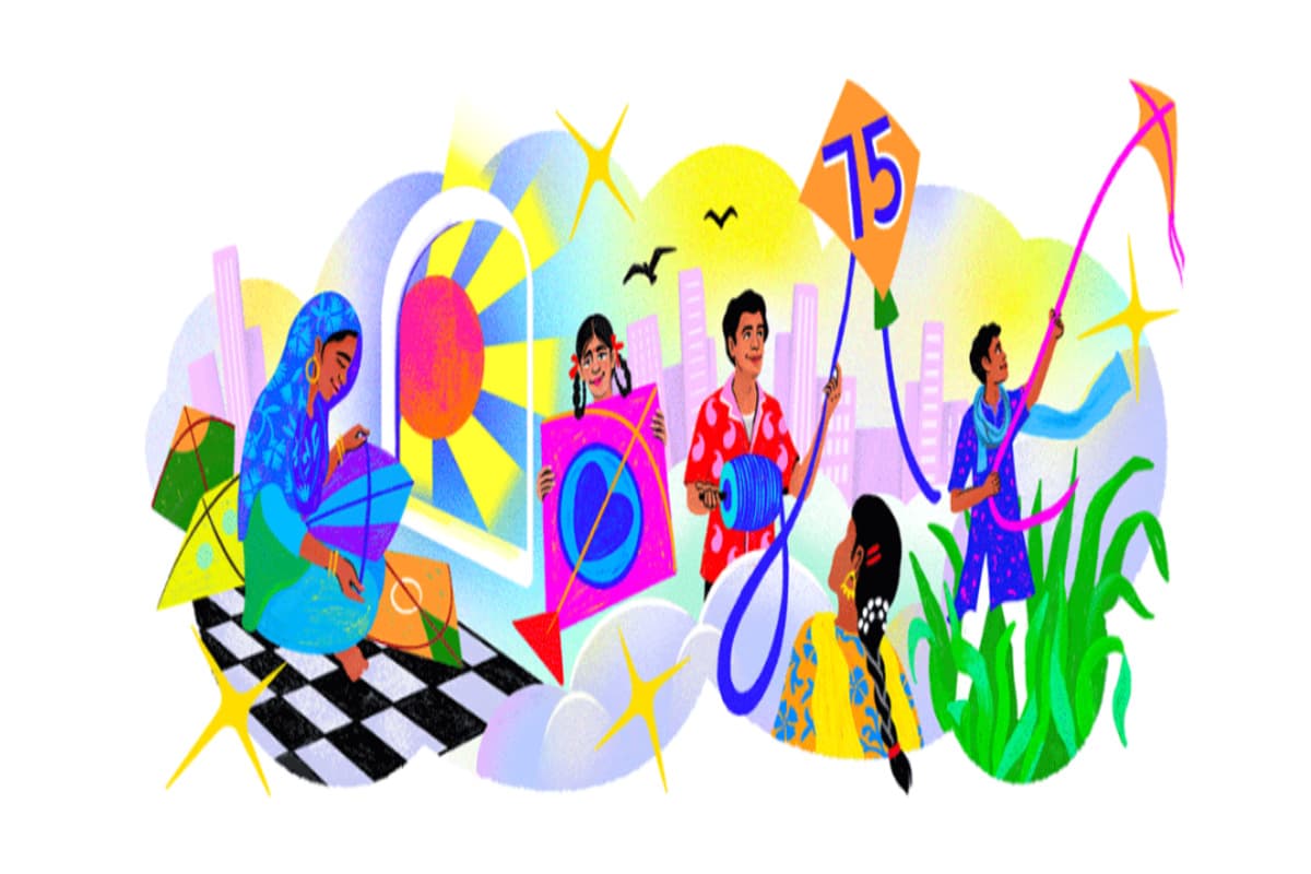 Happy Independence Day 2022: आजादी का जश्न मना रहा है Google, बनाया यह खास Doodle