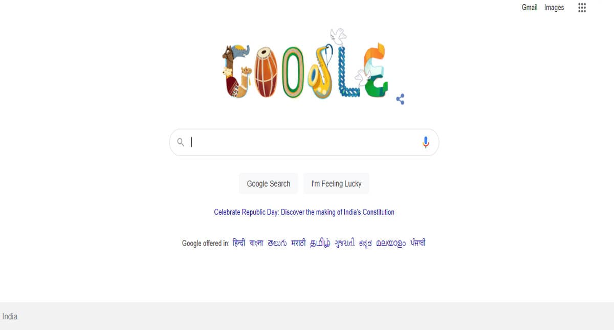 Republic Day 2022: 
73वें गणतंत्र दिवस पर गूगल ने doodle से दिखाई भारत की संस्कृति और सभ्यता की झलक