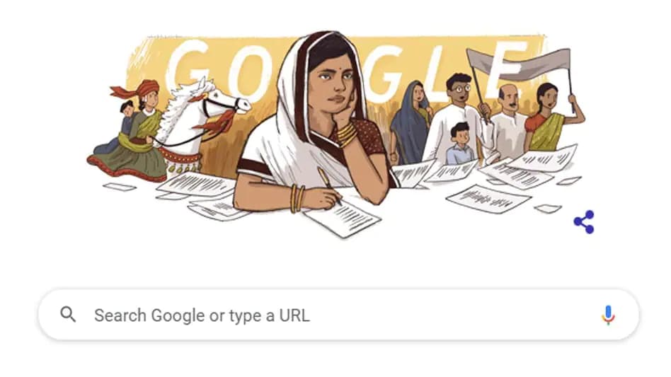 Google Doodle Today: सुभद्रा कुमारी चौहान की 117वीं जयंती पर गूगल ने बनाया खास डूडल, जानें