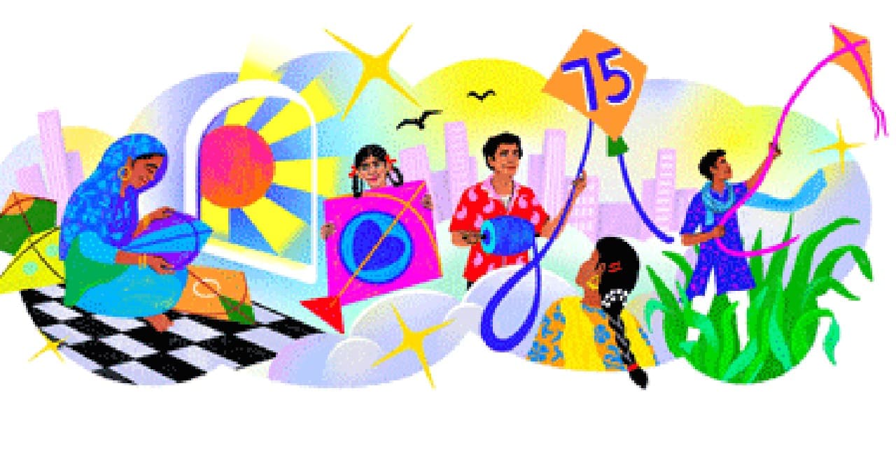 Happy Independence Day: गूगल ने पंतग के जरिए दिखाई भारत की उड़ान, स्वतंत्रता दिवस पर बनाया खास डूडल