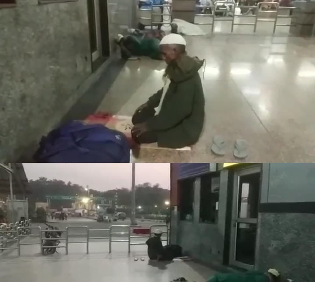 UP News: गोरखपुर रेलवे स्टेशन पर नमाज पढ़ने का Video वायरल, मौलाना की तलाश में जुटी पुलिस UP News: गोरखपुर रेलवे स्टेशन पर नमाज पढ़ने का Video वायरल, मौलाना की तलाश में जुटी पुलिस