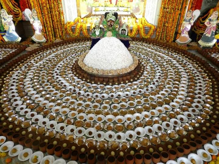 Govardhan Puja 2023 : भयौ भात कौ कोट , ओट गिरिराज ढकानौ , अदभुत है ब्रज की अन्नकूट परम्परा