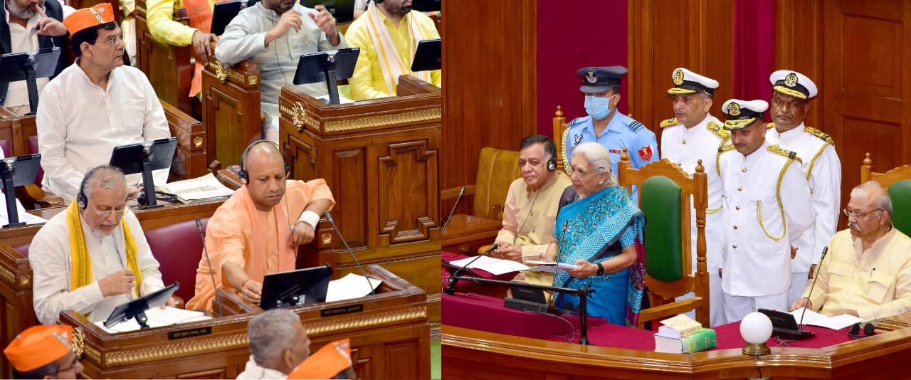 UP Budget Session: यूपी की पहचान एक्सप्रेस प्रदेश के रूप में सशक्त हो रही: राज्यपाल आनंदीबेन पटेल