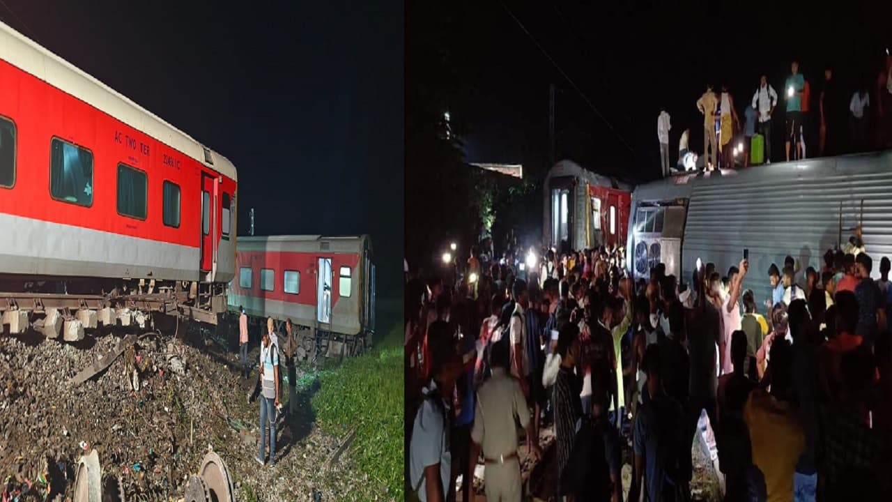PHOTOS: बिहार में ट्रेन पलटी तो ग्रामीण बने देवदूत, 500 मोबाइल का टॉर्च जलाकर बचायी यात्रियों की जान, देखिए..