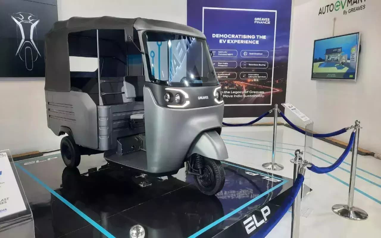 Auto Expo 2023: ग्रीव्स कॉटन ने नये दोपहिया, तिपहिया इलेक्ट्रिक वाहन पेश किये