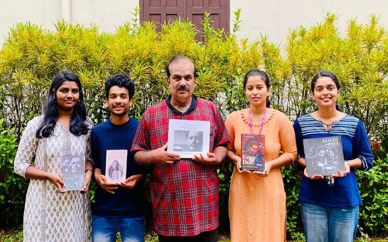 Library for Guru Dutt : केरल के मालाबार क्रिश्चयन काॅलेज में गुरुदत्त पर पुस्तकालय