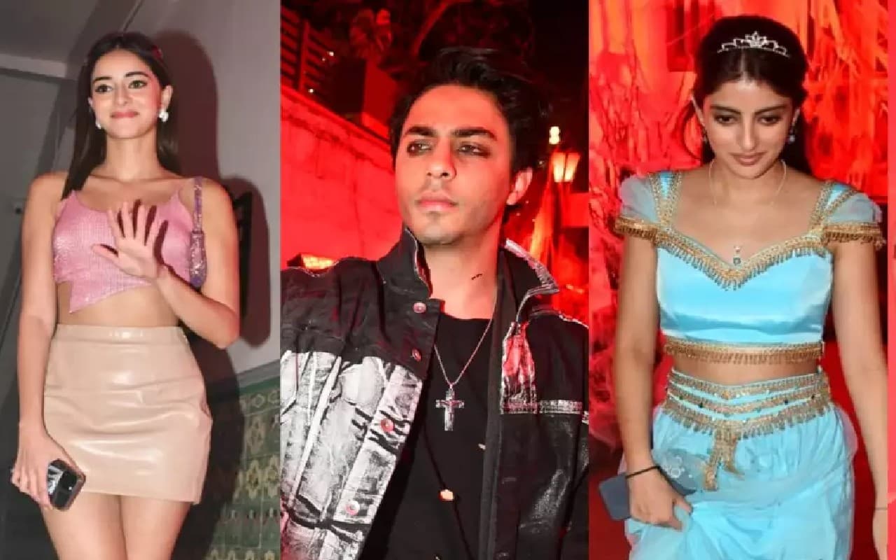 Halloween 2022: स्टारकिड्स पर चढ़ा हैलोवीन का रंग, आर्यन खान से लेकर अनन्या पांडे दिखे इस अंदाज में,VIDEO Halloween 2022: स्टारकिड्स पर चढ़ा हैलोवीन का रंग, आर्यन खान से लेकर अनन्या पांडे दिखे इस अंदाज में,VIDEO