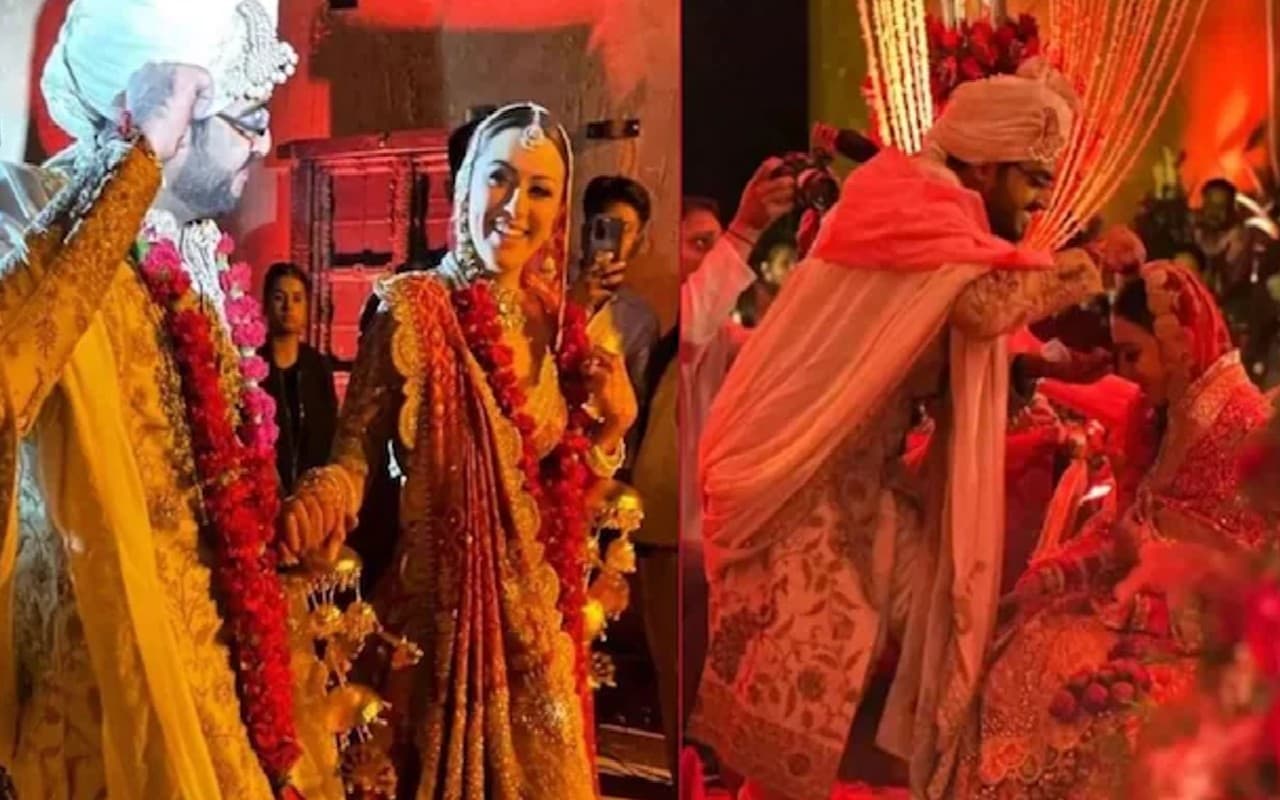 Hansika Motwani Wedding: एक दूजे के हुए हंसिका मोटवानी-सोहेल कथुरिया,मुंडोता फोर्ट में लिए सात फेरे,VIDEO
