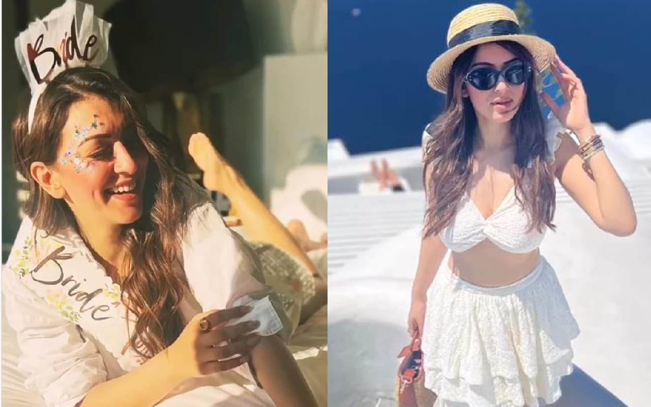 हंसिका मोटवानी ने गर्ल गैंग संग ऐसे इंज्वॉय की बैचलर पार्टी, देर रात जमकर किया डांस, VIDEO