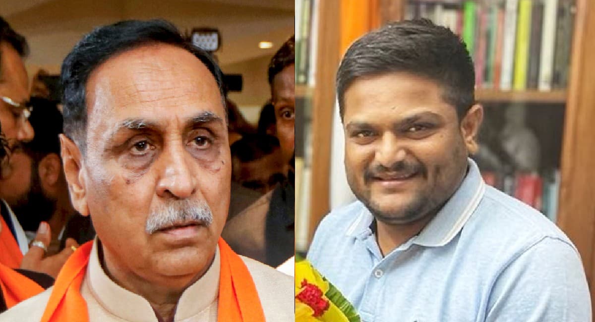 गुजरात में हार रही है भाजपा?हार्दिक पटेल ने संघ के सर्वे के हवाले से फोड़ा ट्वीट बम,बताया क्यों हटे रुपाणी