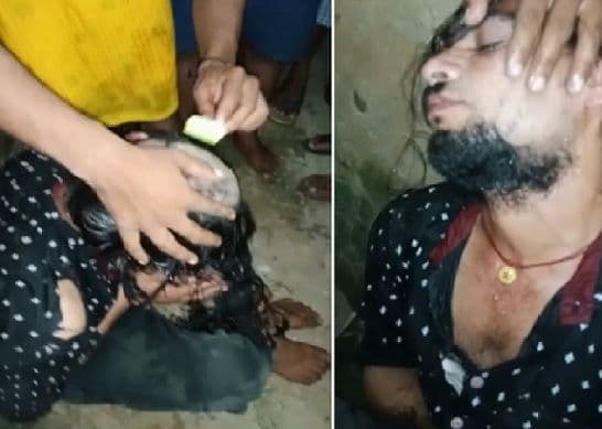 आधी रात को प्रेमिका से मिलने पहुंचा प्रेमी, ग्रामीणों ने सिर मुंडवाकर गांव घुमाया