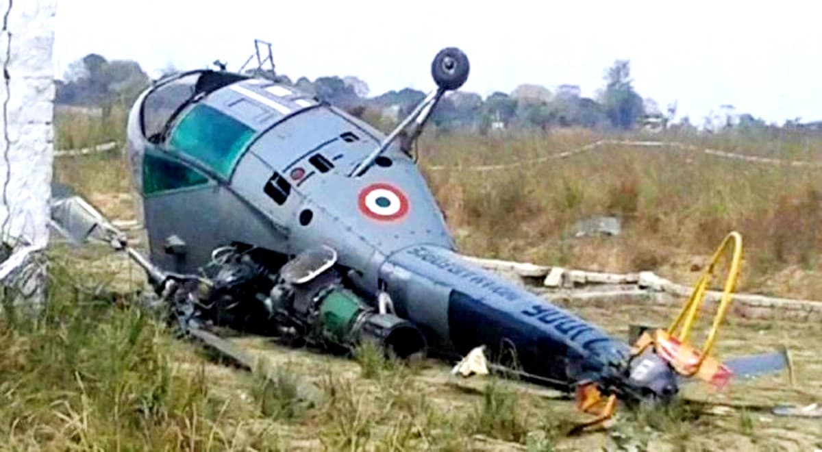 वायुसेना का Mi-17 हेलीकॉप्टर अरुणाचल प्रदेश में दुर्घटनाग्रस्त