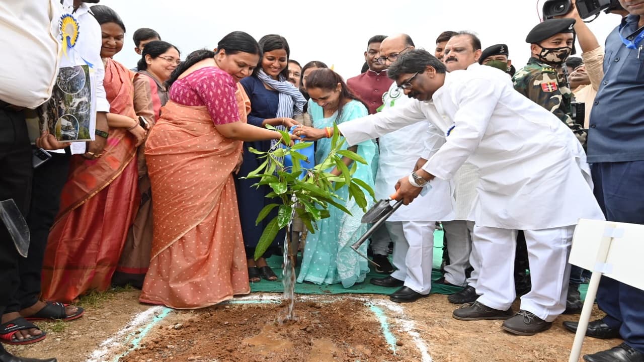 Jharkhand News : वन महोत्सव में बोले CM हेमंत सोरेन, जंगलों के संरक्षण के लिए जारी करें टोल फ्री नंबर्स