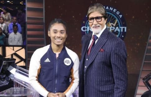 KBC 13: एथलीट Hima Das से जुड़ा ये सवाल पूछा था अमिताभ बच्चन ने, अब 'ढिंग एक्सप्रेस' ने दिया ये रिएक्शन