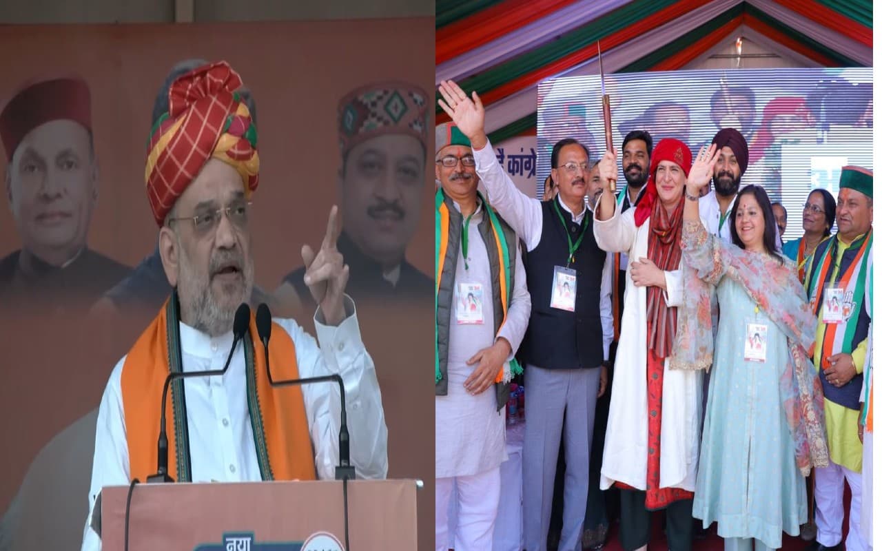 Himachal Election 2022: हिमाचल प्रदेश में प्रचार का अंतिम दिन, राजनीतक दलों ने लगाया एड़ी-चोटी का जोर