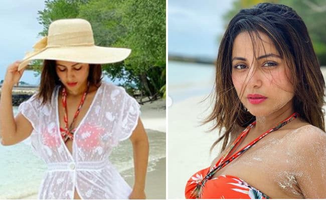 हिना खान व्‍हाइट ट्रांसपेरेंट ड्रेस में दिखीं बेहद बोल्‍ड, फैंस ने कमेंट में लिखा,' प्‍लीज एक रिप्‍लाई...