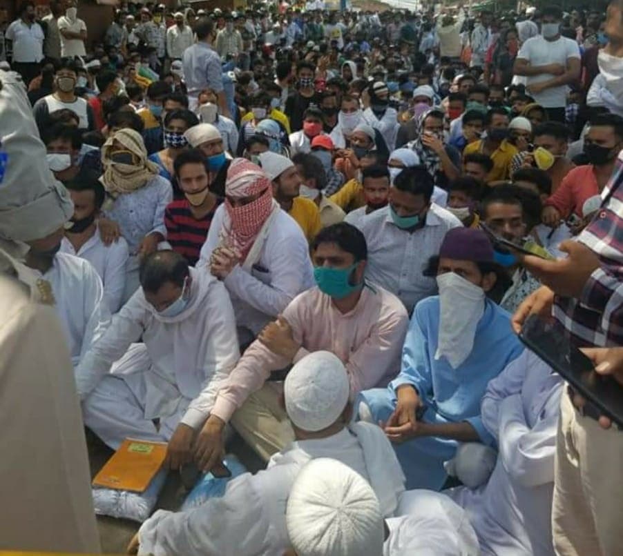 हिंदपीढ़ी में युवक की मौत के बाद बवाल, अबतक किसी इलाके में नहीं मिली छूट