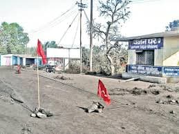 देशव्यापी हड़ताल से तापिन व परेज समेत सभी कोल परियोजनाओं में उत्पादन ठप