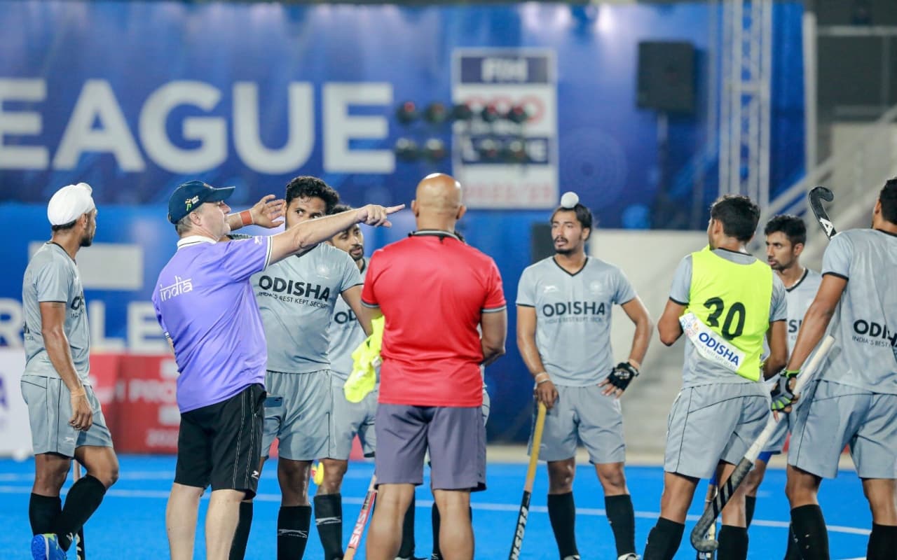 Hockey Pro League में नयी शुरुआत करेगा भारत, अपने पहले मुकाबले में आज विश्व चैंपियन जर्मनी से होगी भिड़ंत Hockey Pro League में नयी शुरुआत करेगा भारत, अपने पहले मुकाबले में आज विश्व चैंपियन जर्मनी से होगी भिड़ंत