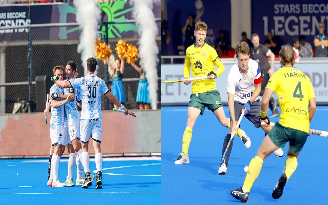 हॉकी वर्ल्ड कप 2023: अर्जेंटीना ने पहले मैच में दक्षिण अफ्रीका को हराया, ऑस्ट्रेलिया ने फ्रांस को 8-0 से रौंदा