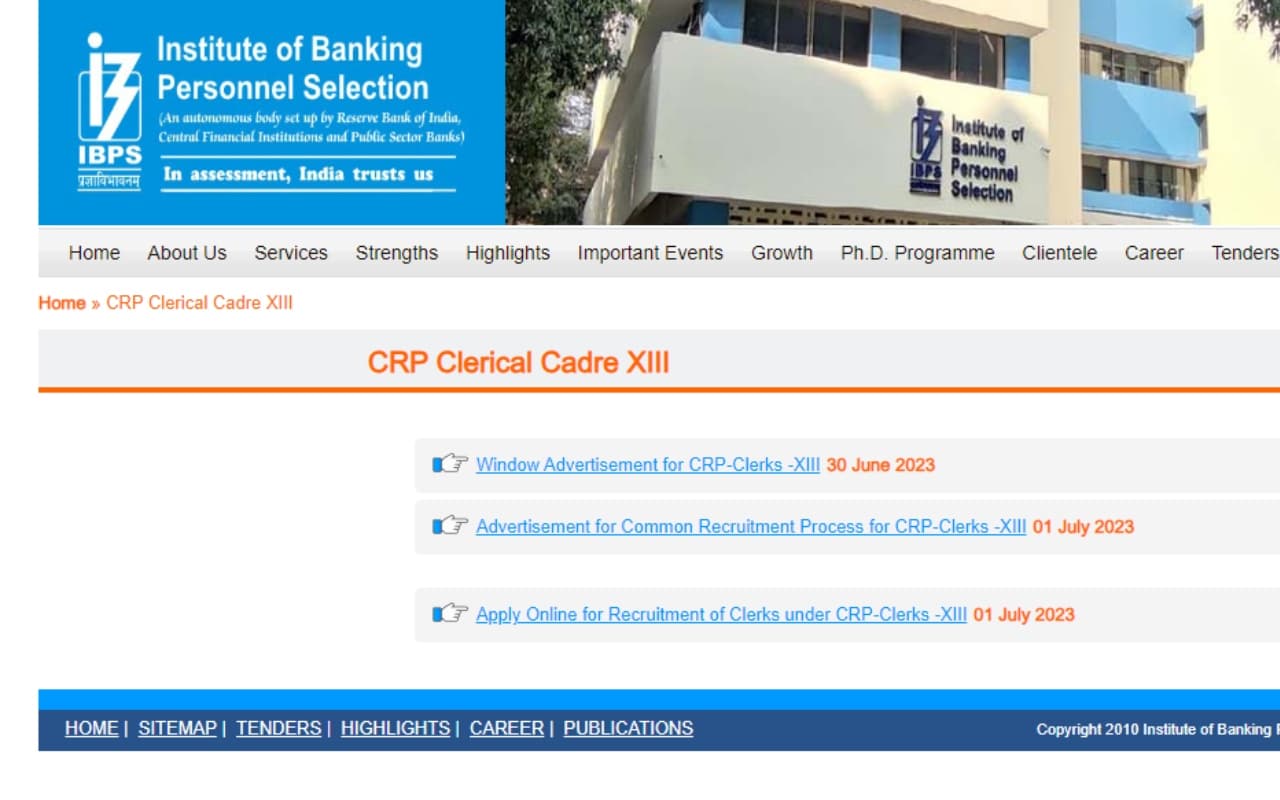 IBPS Clerk 2023: 500 वैंकसी बढ़ी, सीआरपी क्लर्क-XIII के लिए रिवाइज्ड लिस्ट यहां देखें