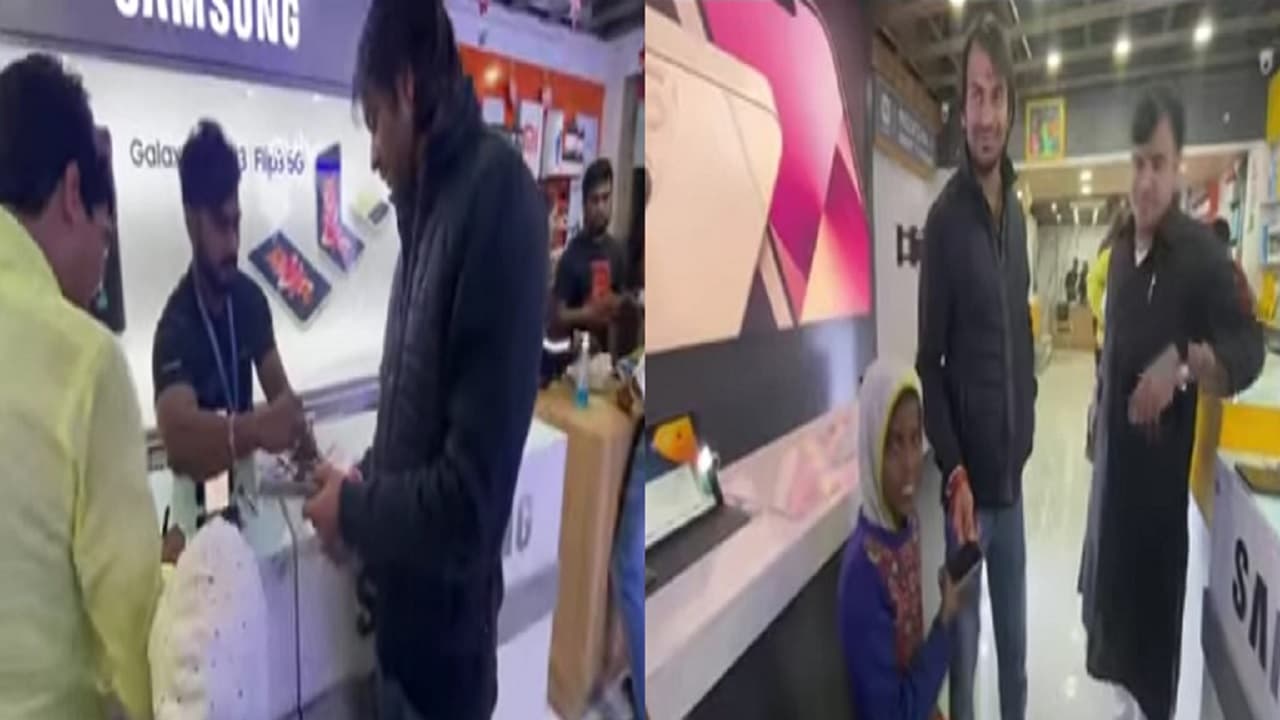 VIDEO: मिठाई खाने निकले तेज प्रताप यादव तो कलम बेच रही बच्ची पर पड़ी नजर, गिफ्ट कर दिया iPhone, जानें वजह...