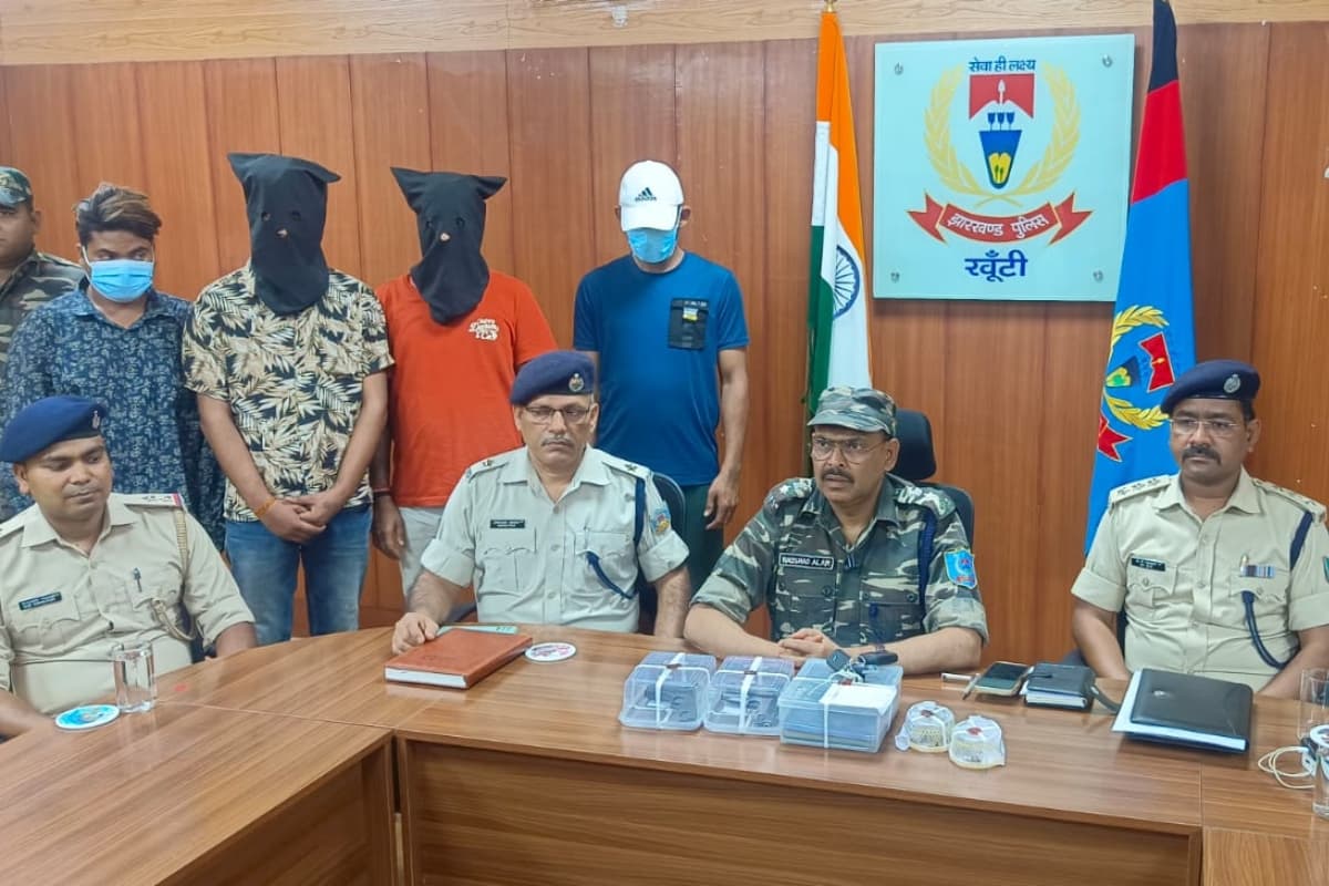 खूंटी : लाइन होटल के पास गोलीबारी मामले में चार आरोपी गिरफ्तार, जानें पूरा मामला