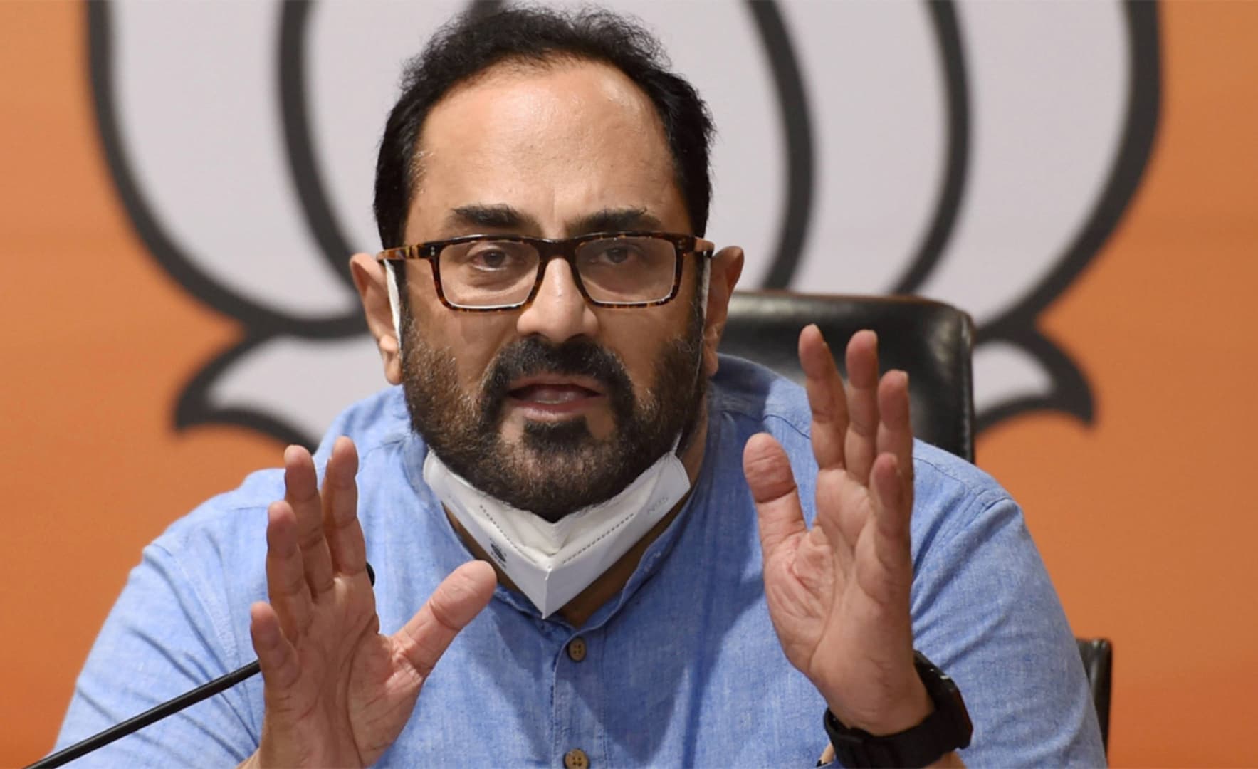 BJP नेता राजीव चंद्रशेखर ने कर्नाटक सरकार पर लगाया आरोप, कहा- 'किसानों की अनदेखी कर तमिलनाडु को दिया पानी'