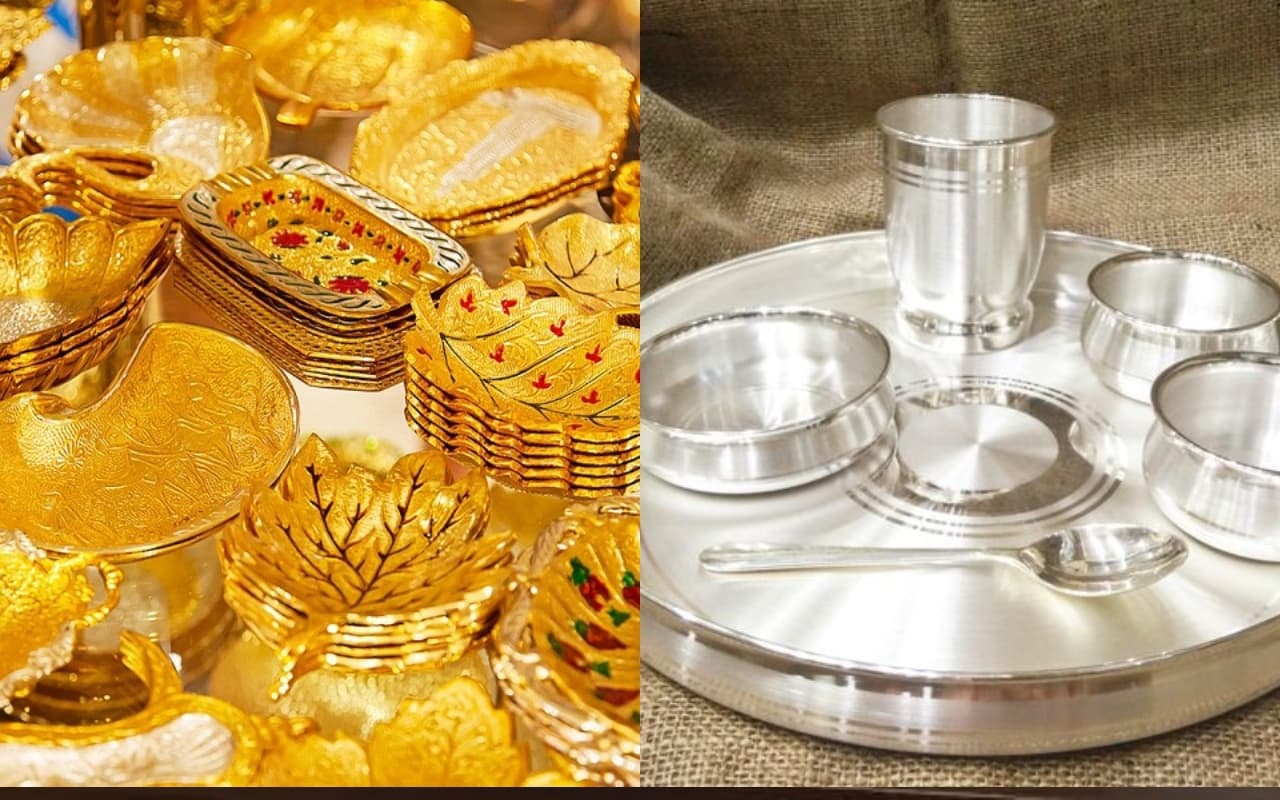 रॉयल्टी के अलावा सोने-चांदी के बर्तनों में खाने से मिलते हैं कई स्वास्थ्य लाभ, जानें क्या है वो