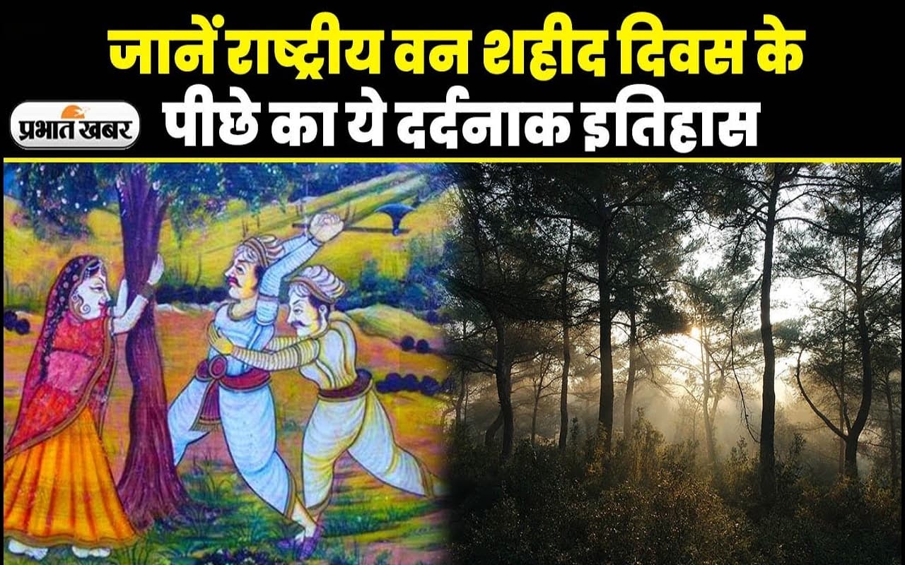 VIDEO: जब 1730 में हुआ था खेजड़ली नरसंहार,जानें राष्ट्रीय वन शहीद दिवस के पीछे का ये दर्दनाक इतिहास