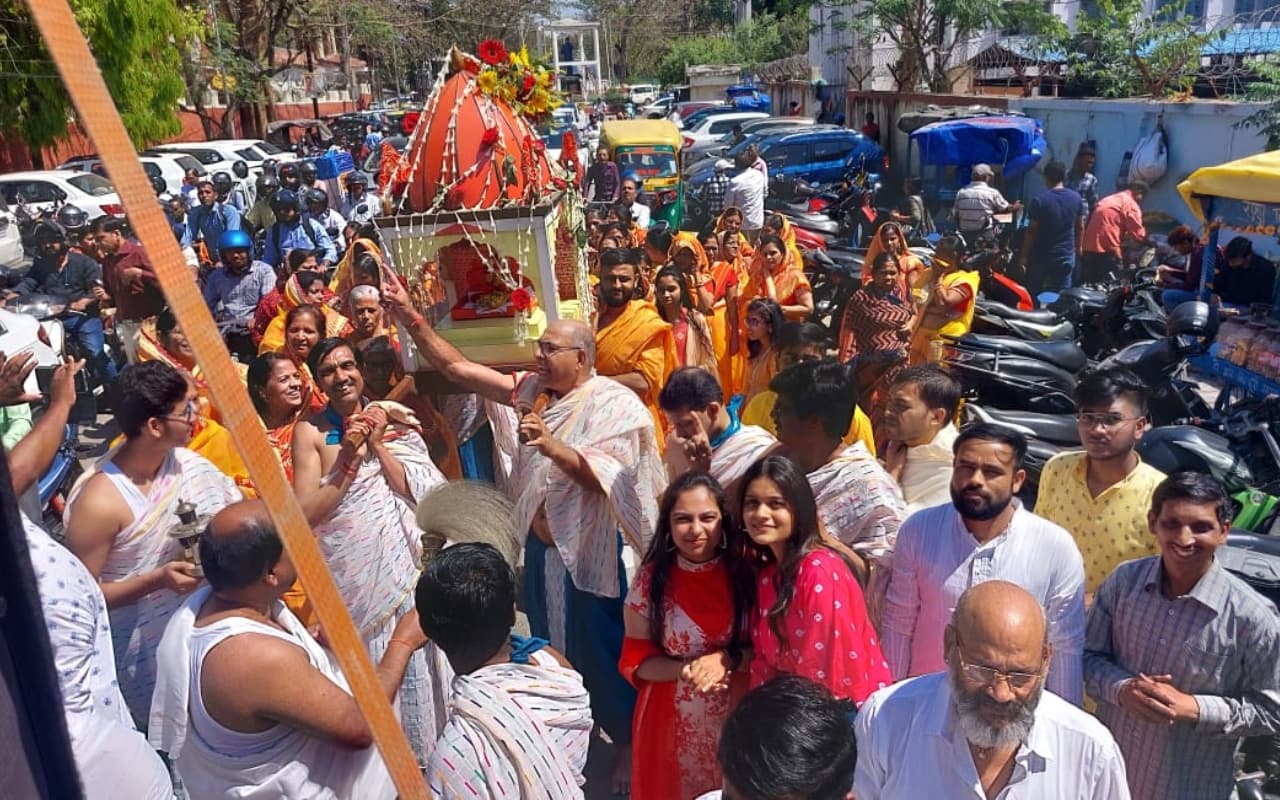 PHOTOS: रांची में धूमधाम से मनाया गया भगवान महावीर जयंती महोत्सव, देखें तस्वीर