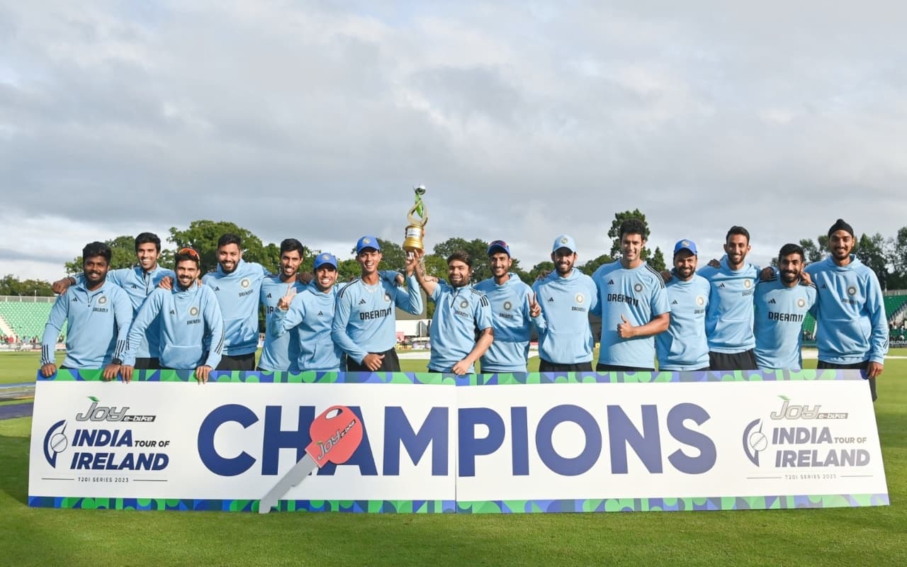IND vs IRE: बारिश में धुला तीसरा टी20 मैच, भारत ने 2-0 से सीरीज को किया अपने नाम