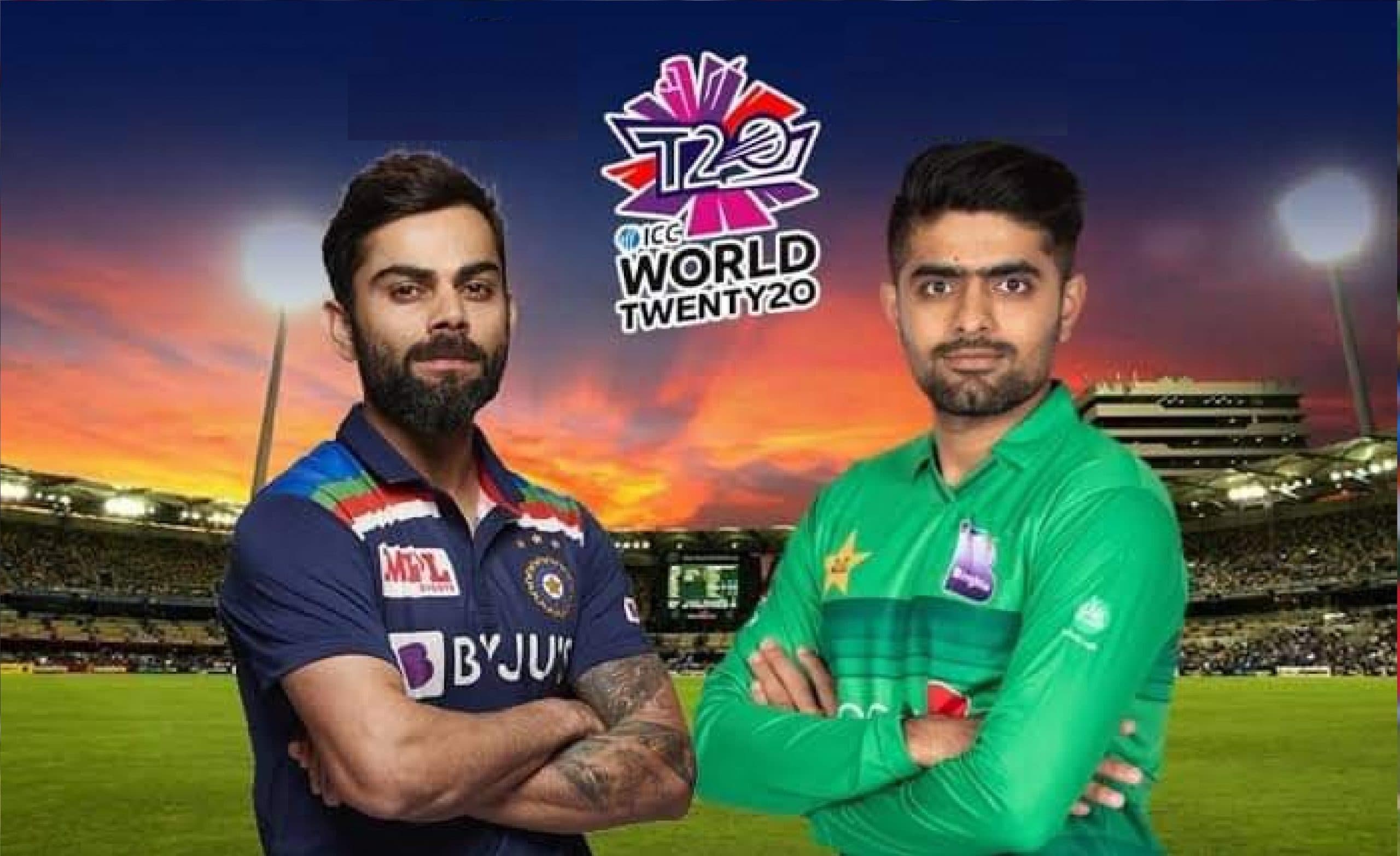 IND vs PAK: टी20 वर्ल्ड कप में भारत के इस रिकॉर्ड को देखकर डर जाएगा पाकिस्तान, बाबर पर कोहली सेना भारी